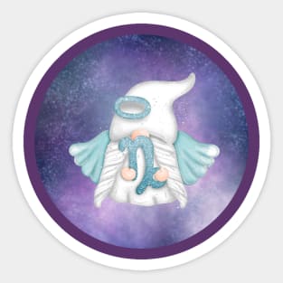 Angel Astro Gnomes Capricorn Sticker